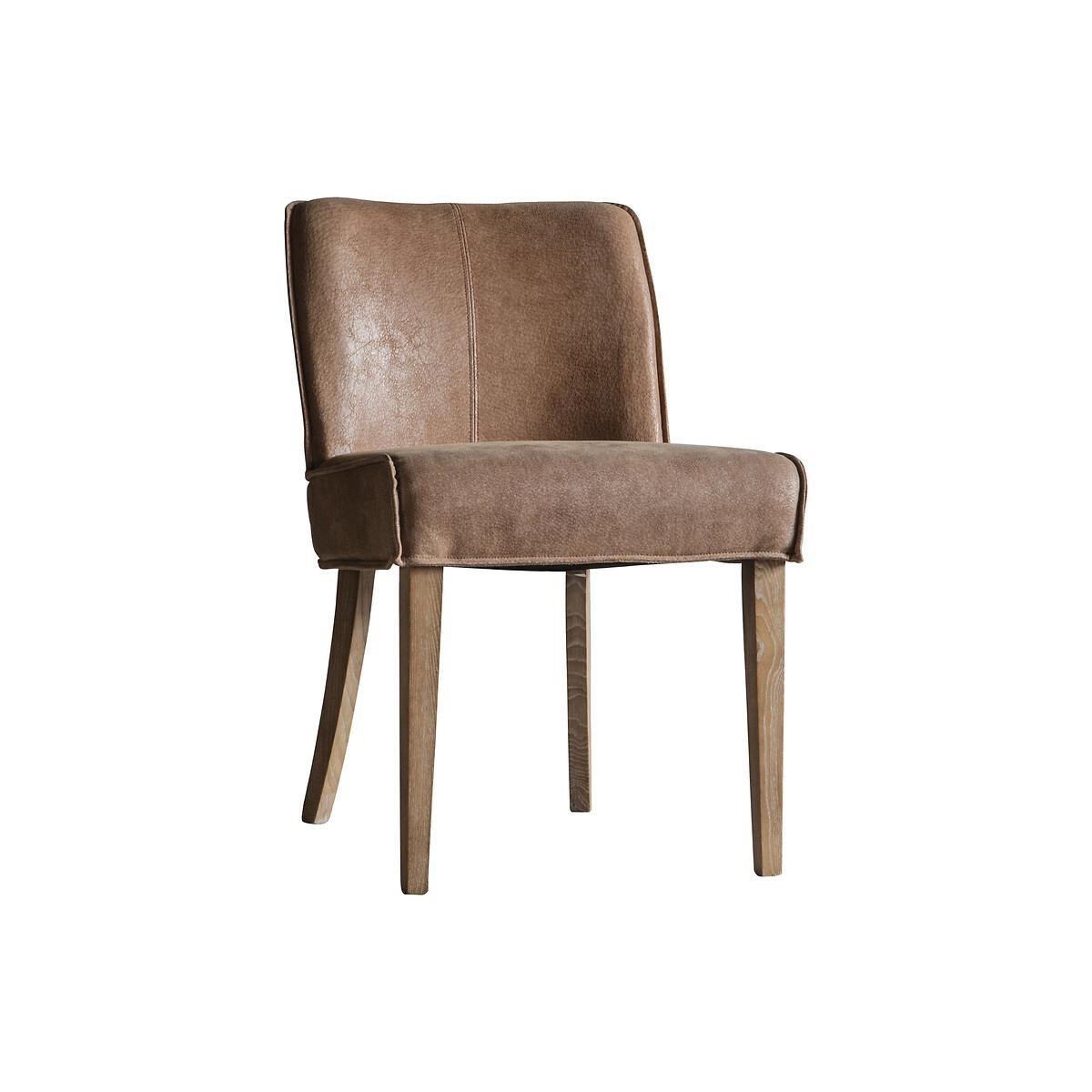 Terrance Vintage Leather Dining Chairs (Set of 2) – image 2
