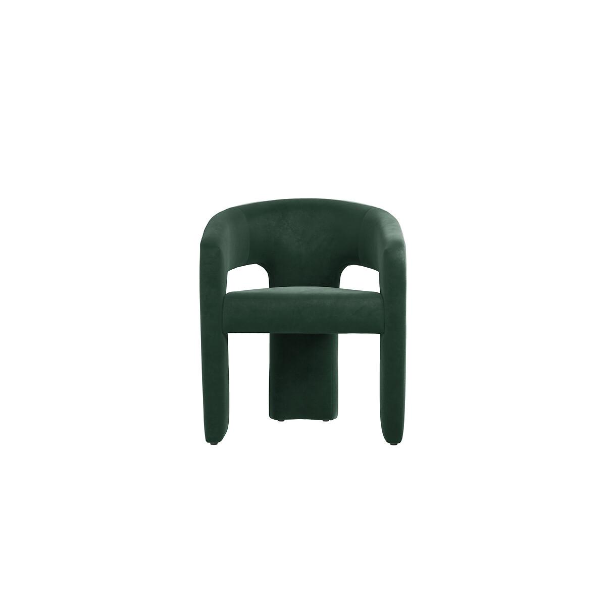 Isolde Velvet Sculptural Dining Chair – image 2