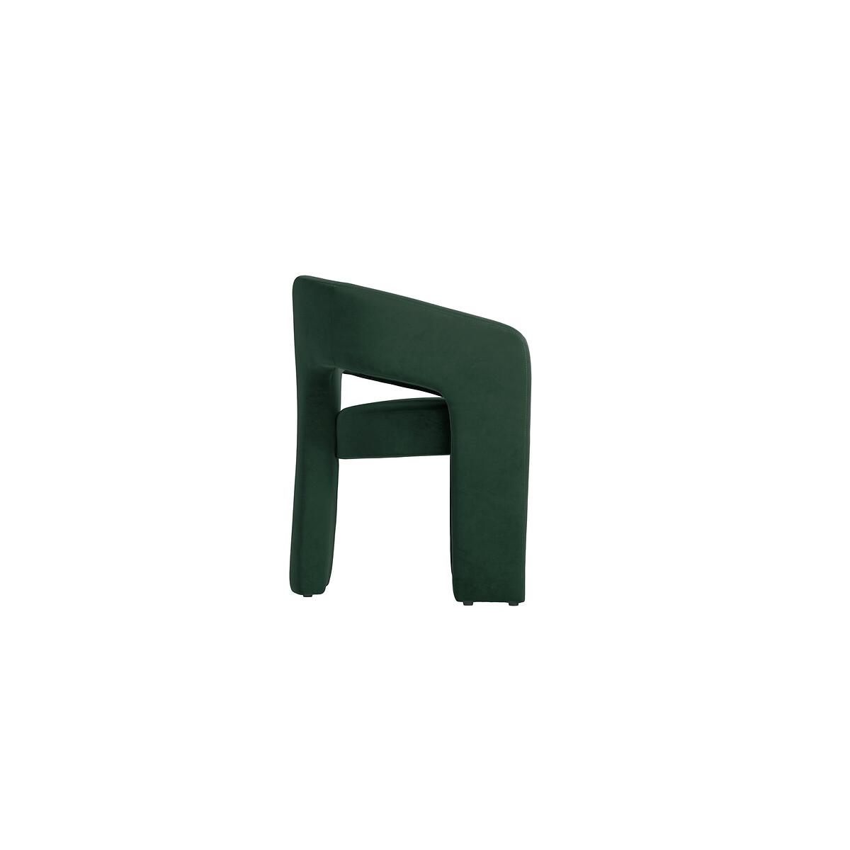 Isolde Velvet Sculptural Dining Chair – image 3