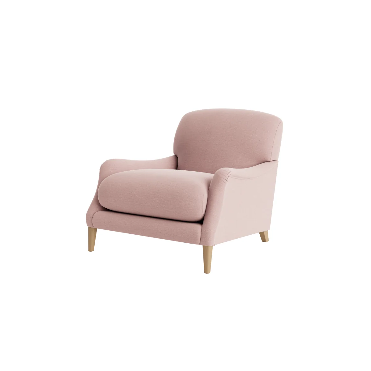 Chin Chin Accent Chair (Rosewater Clever Linen) – image 6