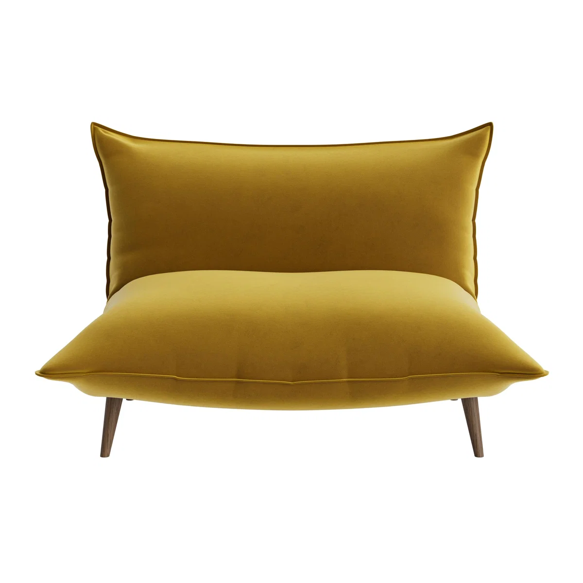 Soft Spot Accent Chair in Honey Pot Clever Velvet – image 1