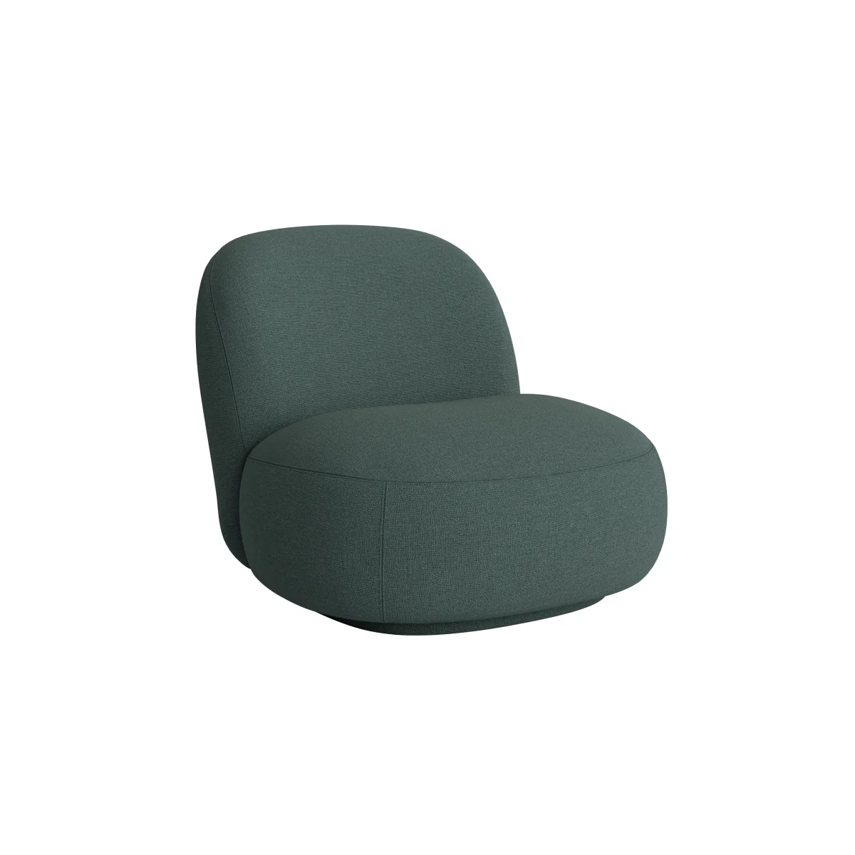 Dumpling Accent Chair in Scattered Showers Clever Slubby Linen – image 2