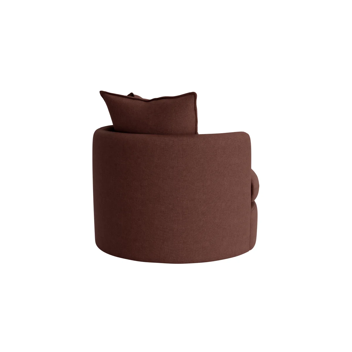 Dunkins Accent Chair (Mulberry Wine Clever Linen) – image 3