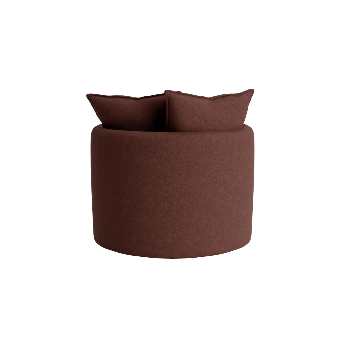 Dunkins Accent Chair (Mulberry Wine Clever Linen) – image 4