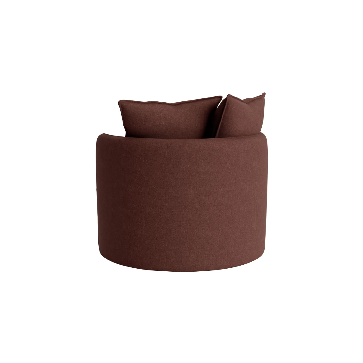 Dunkins Accent Chair (Mulberry Wine Clever Linen) – image 5