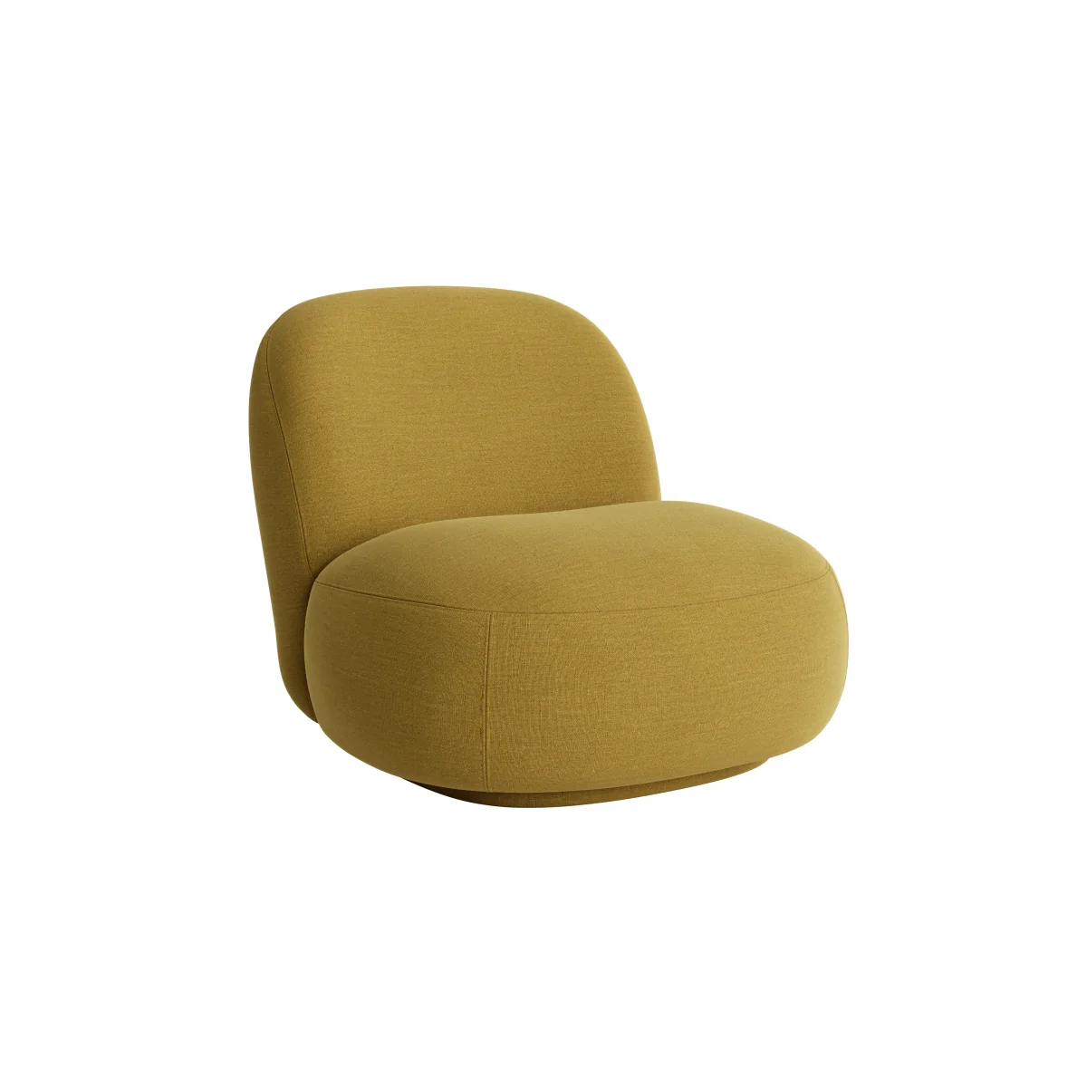 Dumpling Accent Chair in Cardamom Cake Clever Linen – image 2
