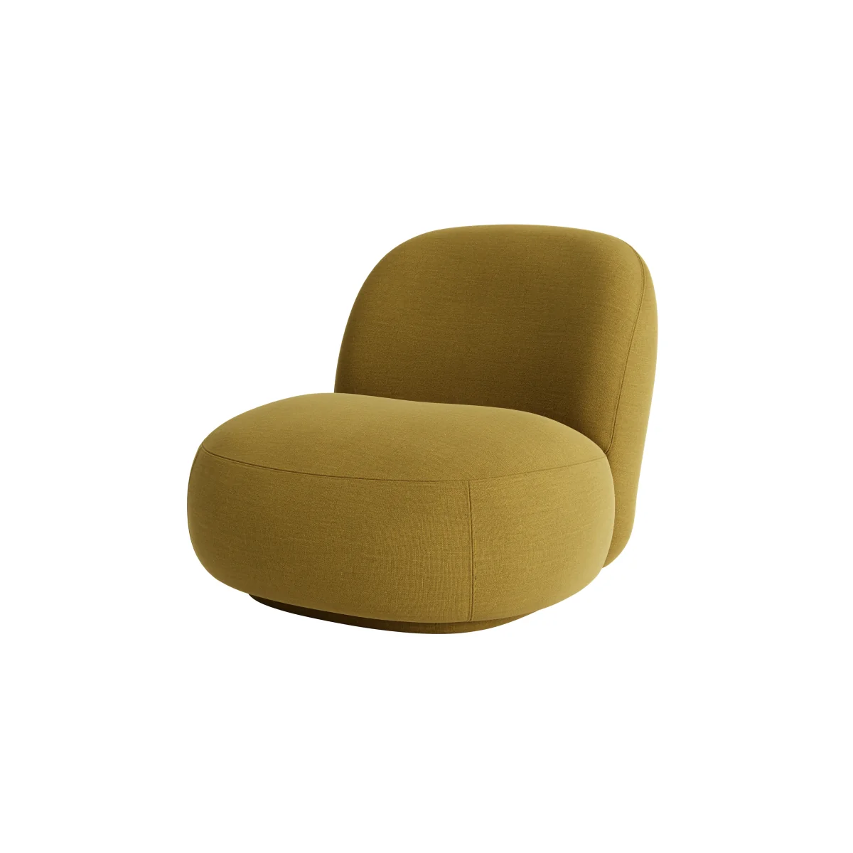 Dumpling Accent Chair in Cardamom Cake Clever Linen – image 6