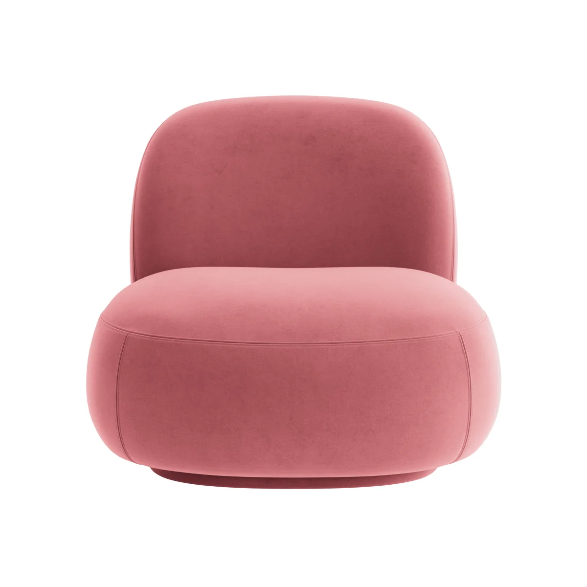 Dumpling Accent Chair (Jam Sandwich Clever Velvet) – image 1