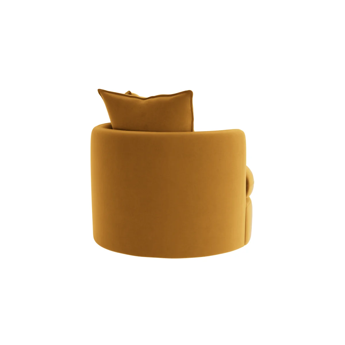 Dunkins Accent Chair (Butterscotch Clever Velvet) – image 3