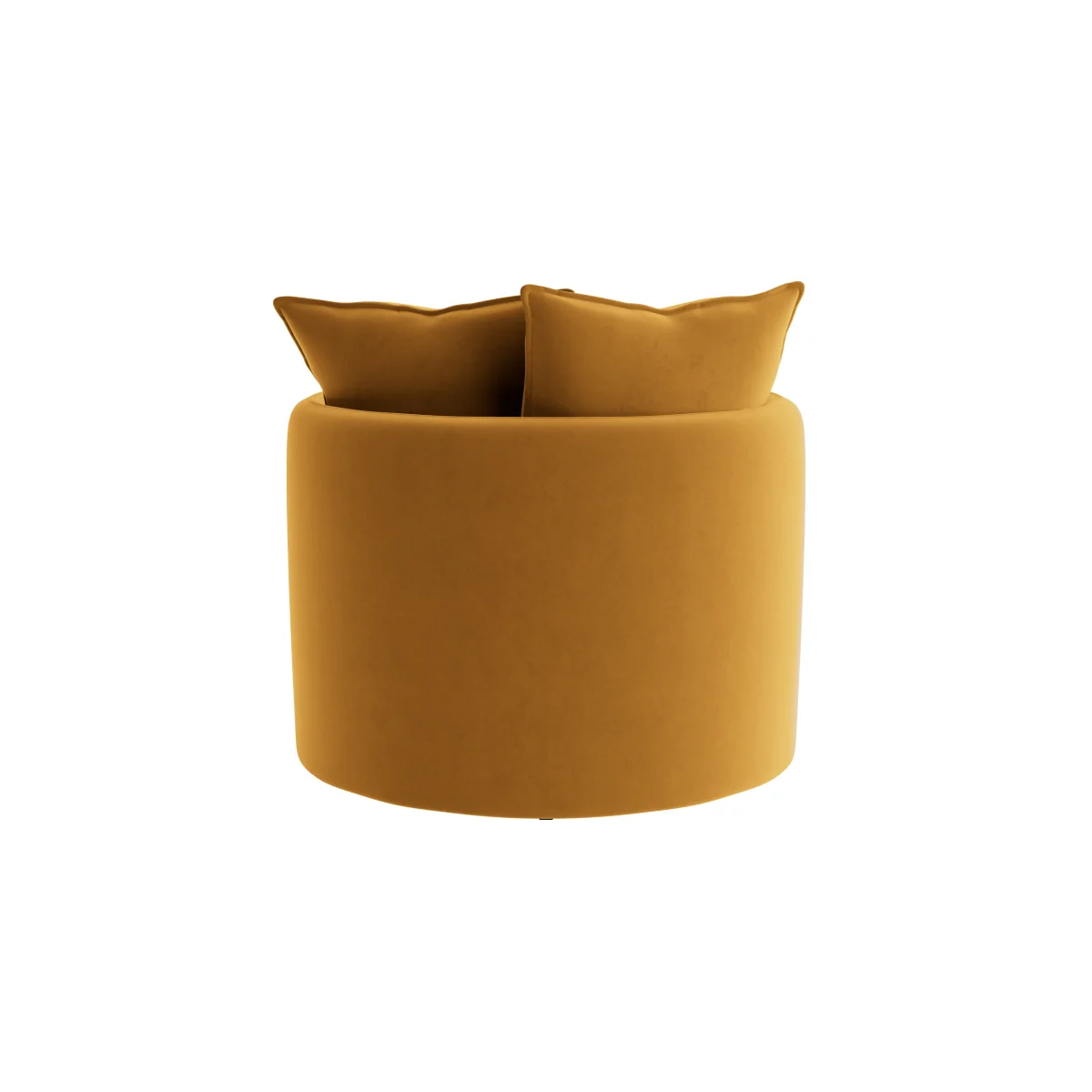 Dunkins Accent Chair (Butterscotch Clever Velvet) – image 4
