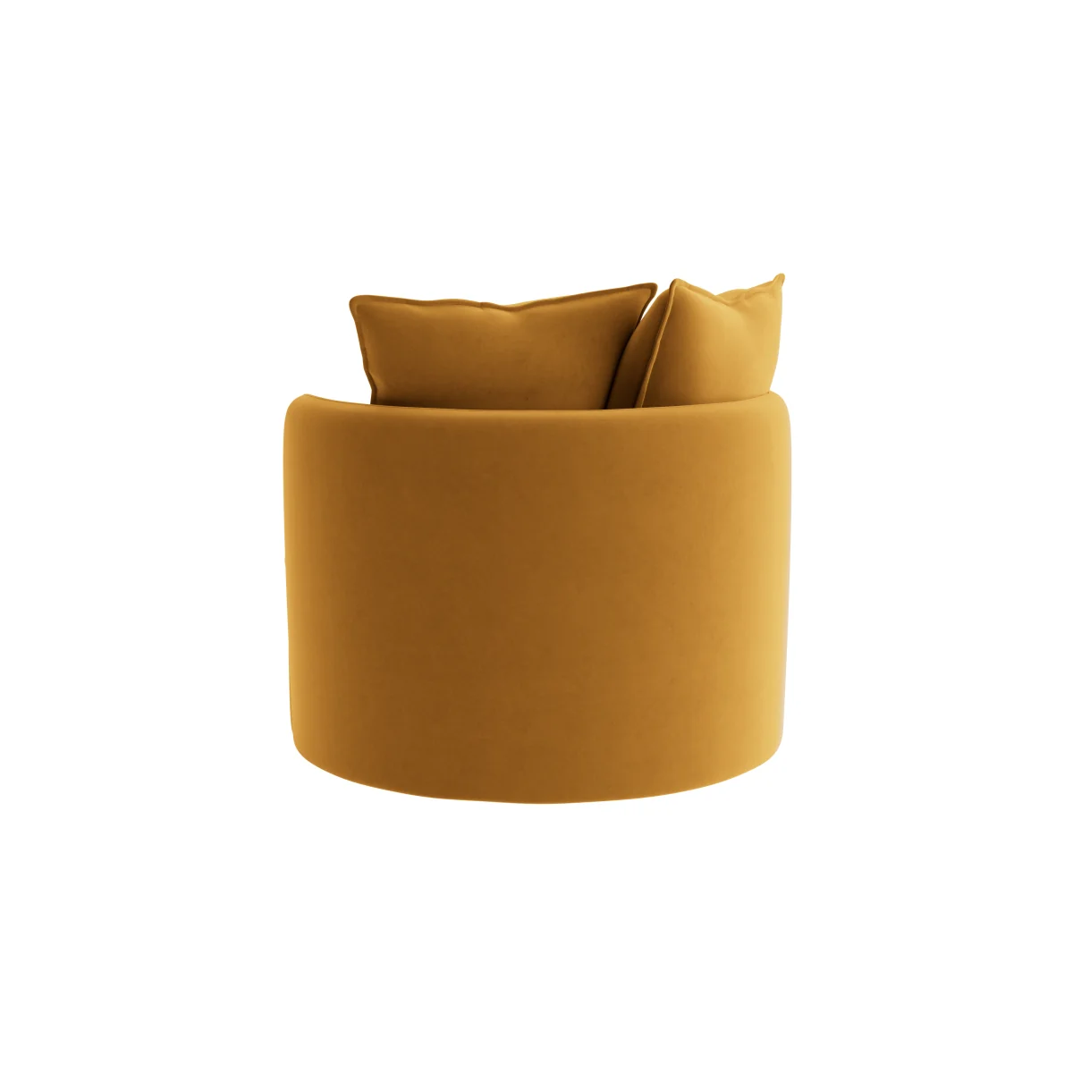 Dunkins Accent Chair (Butterscotch Clever Velvet) – image 5