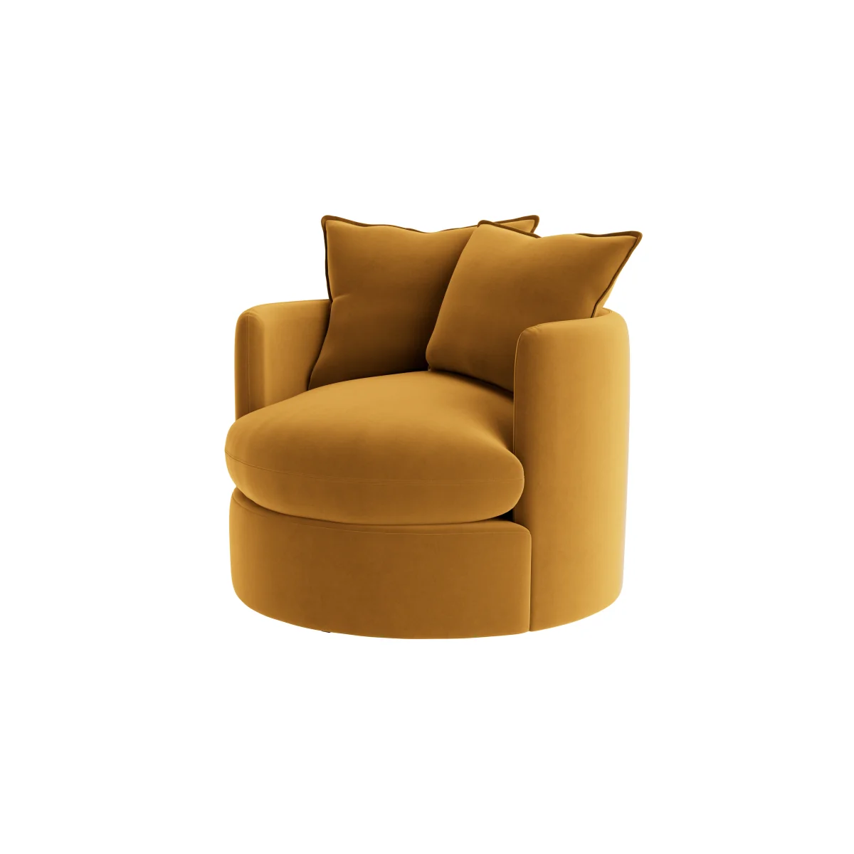 Dunkins Accent Chair (Butterscotch Clever Velvet) – image 6