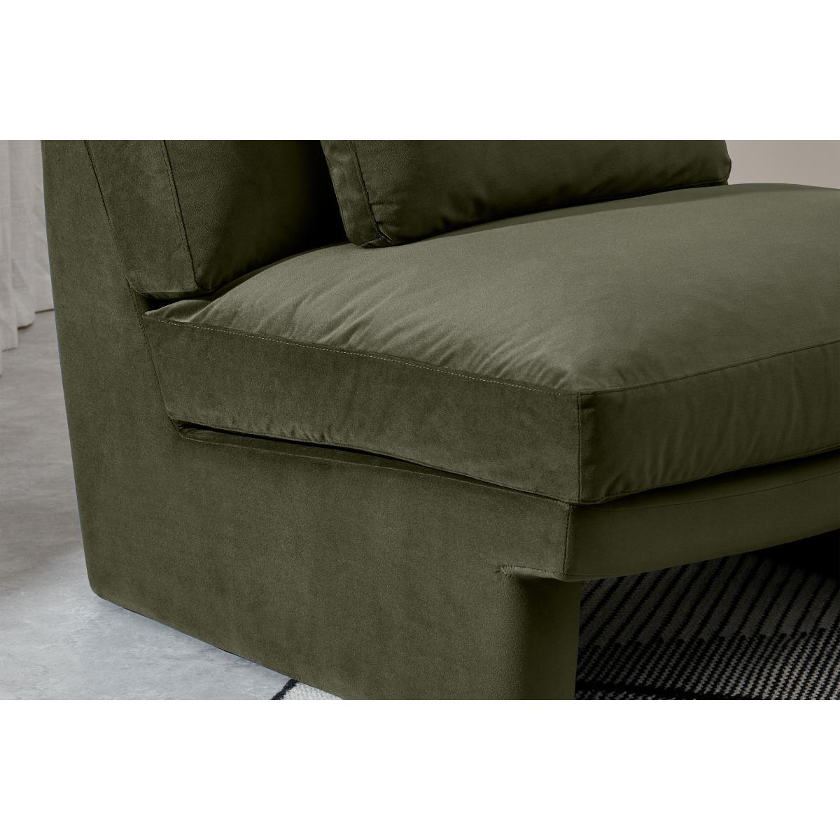 Ciara Accent Armchair, Pistachio Green Recycled Velvet – image 5