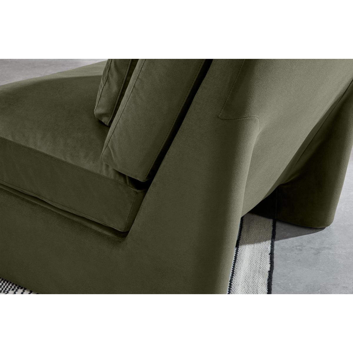 Ciara Accent Armchair, Pistachio Green Recycled Velvet – image 6