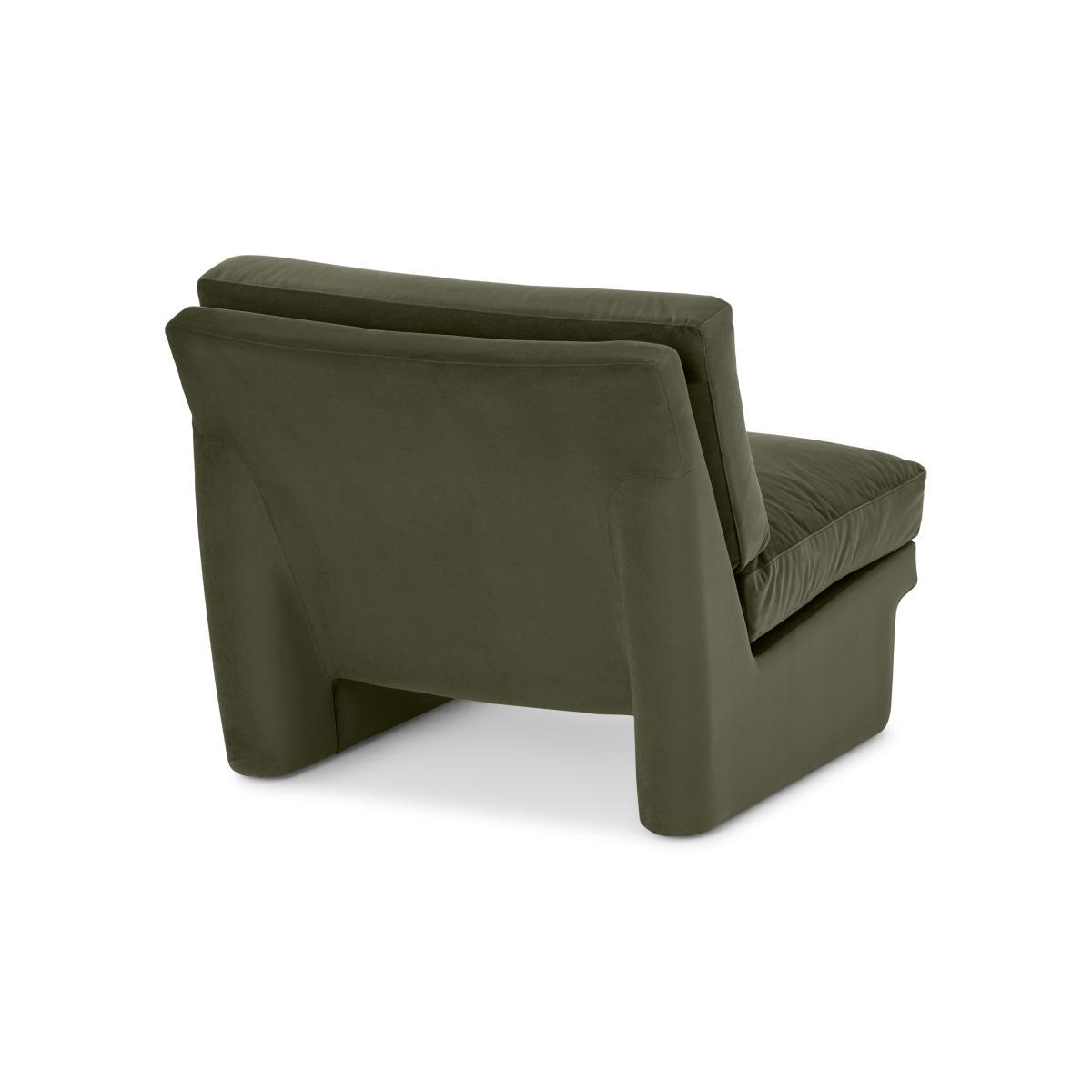 Ciara Accent Armchair, Pistachio Green Recycled Velvet – image 7