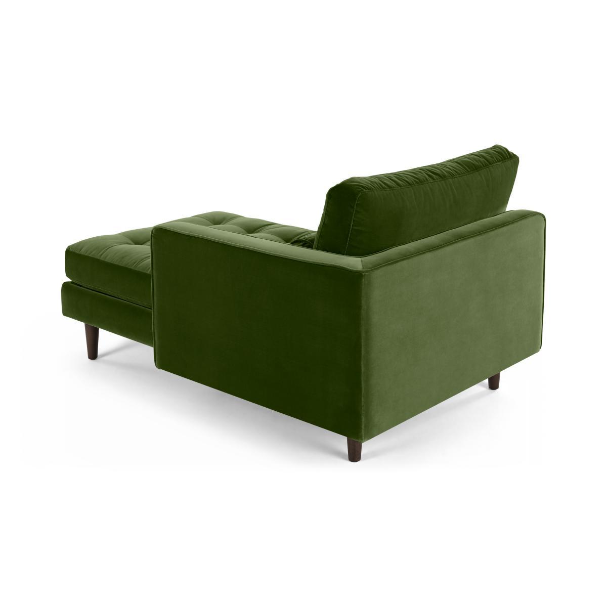 Scott Right Hand Facing Chaise Longue, Cotton Velvet Grass – image 6