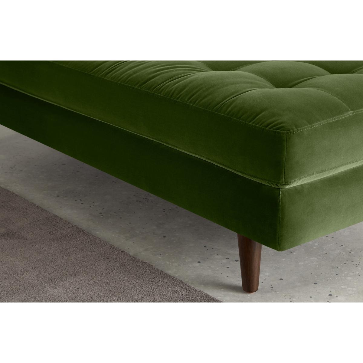 Scott Right Hand Facing Chaise Longue, Cotton Velvet Grass – image 7