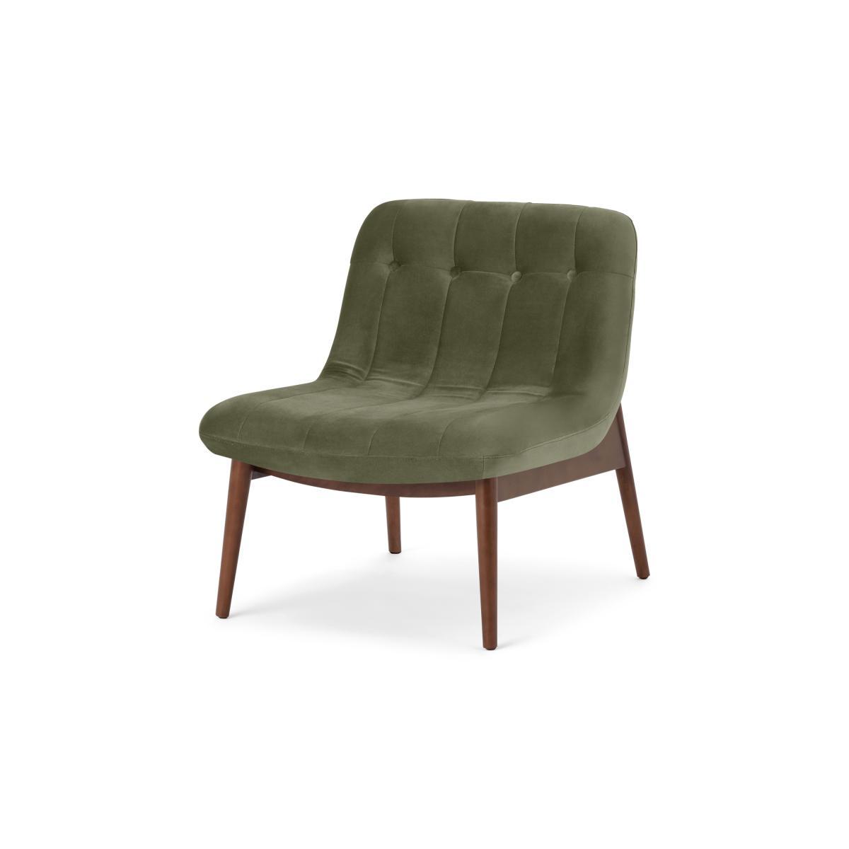 Halbert Accent Armchair, Pistachio Green Velvet – image 3