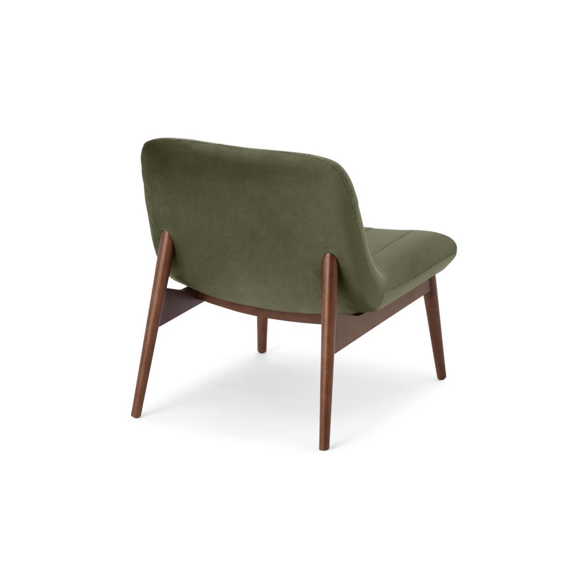Halbert Accent Armchair, Pistachio Green Velvet – image 6