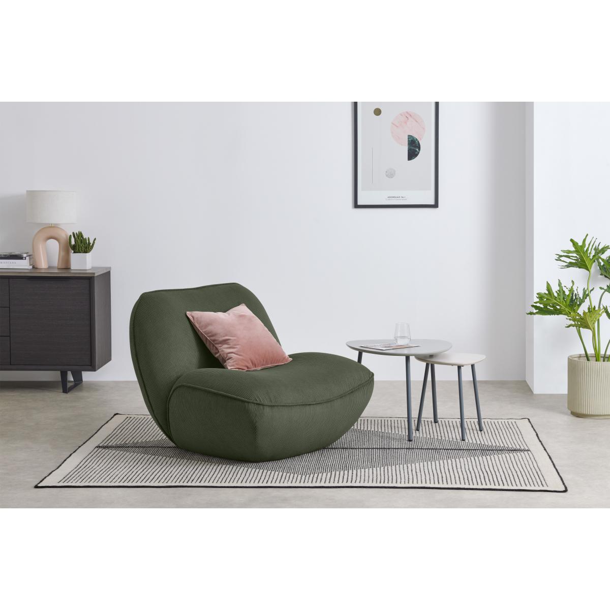 Sete Accent Armchair, Sage Corduroy Velvet – image 4