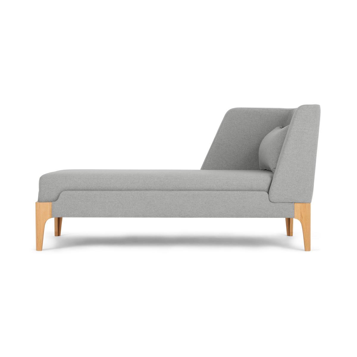 Roscoe Left Hand Facing Chaise Longue, Cool Grey with Light Leg – image 2