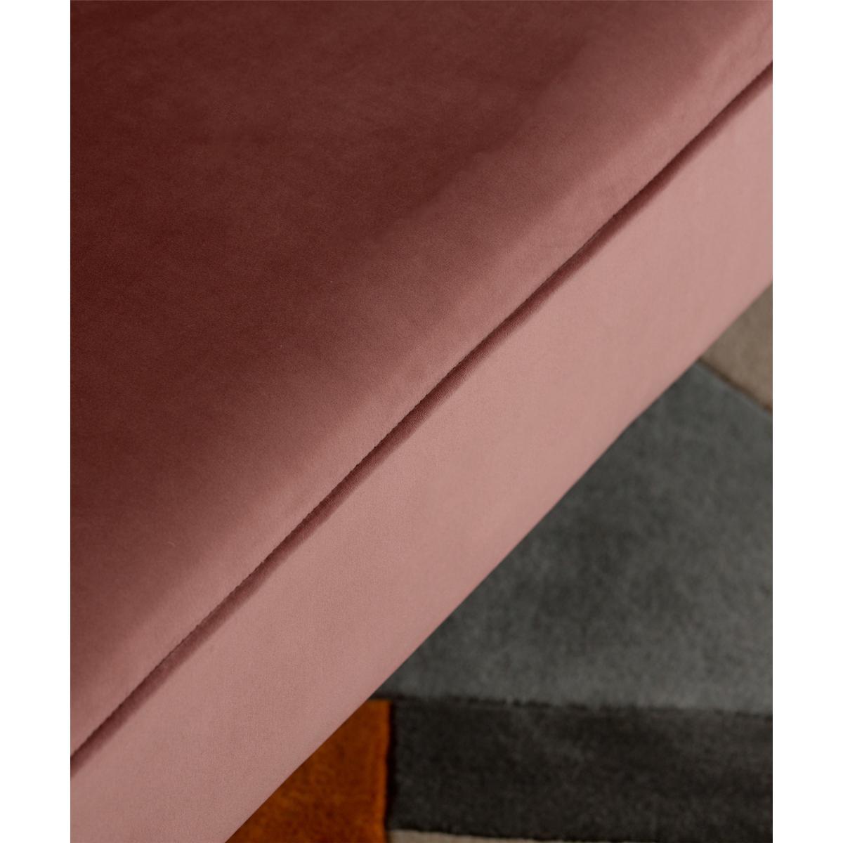 Margot Accent Armchair, Old Rose Velvet – image 6