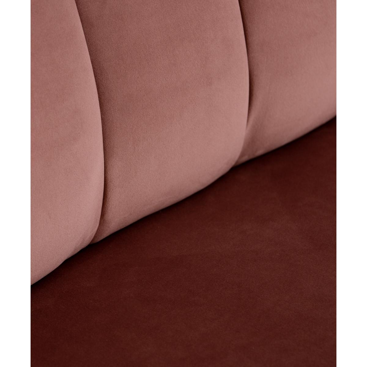 Margot Accent Armchair, Old Rose Velvet – image 7