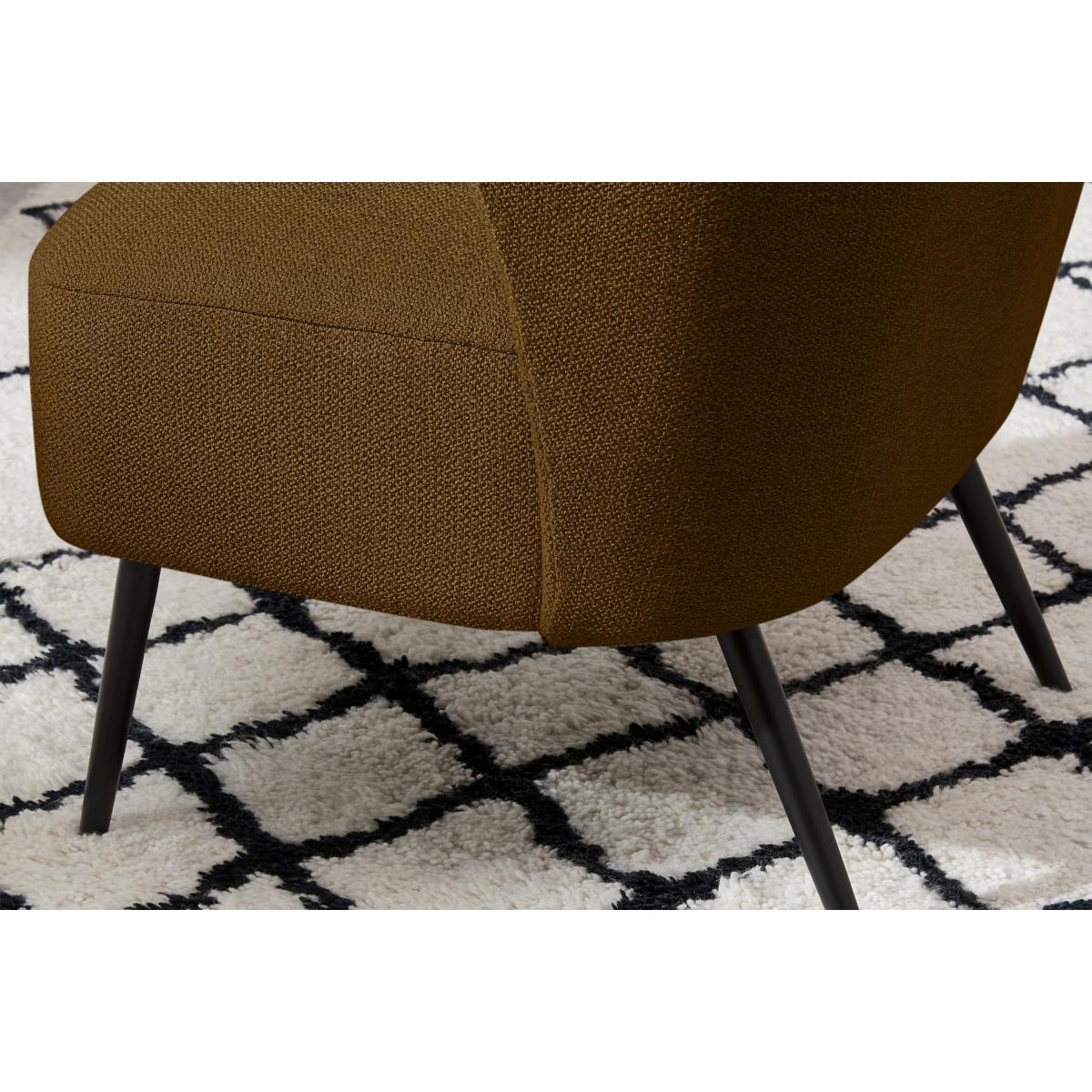 Topeka Accent Armchair, Terracotta Weave – image 7