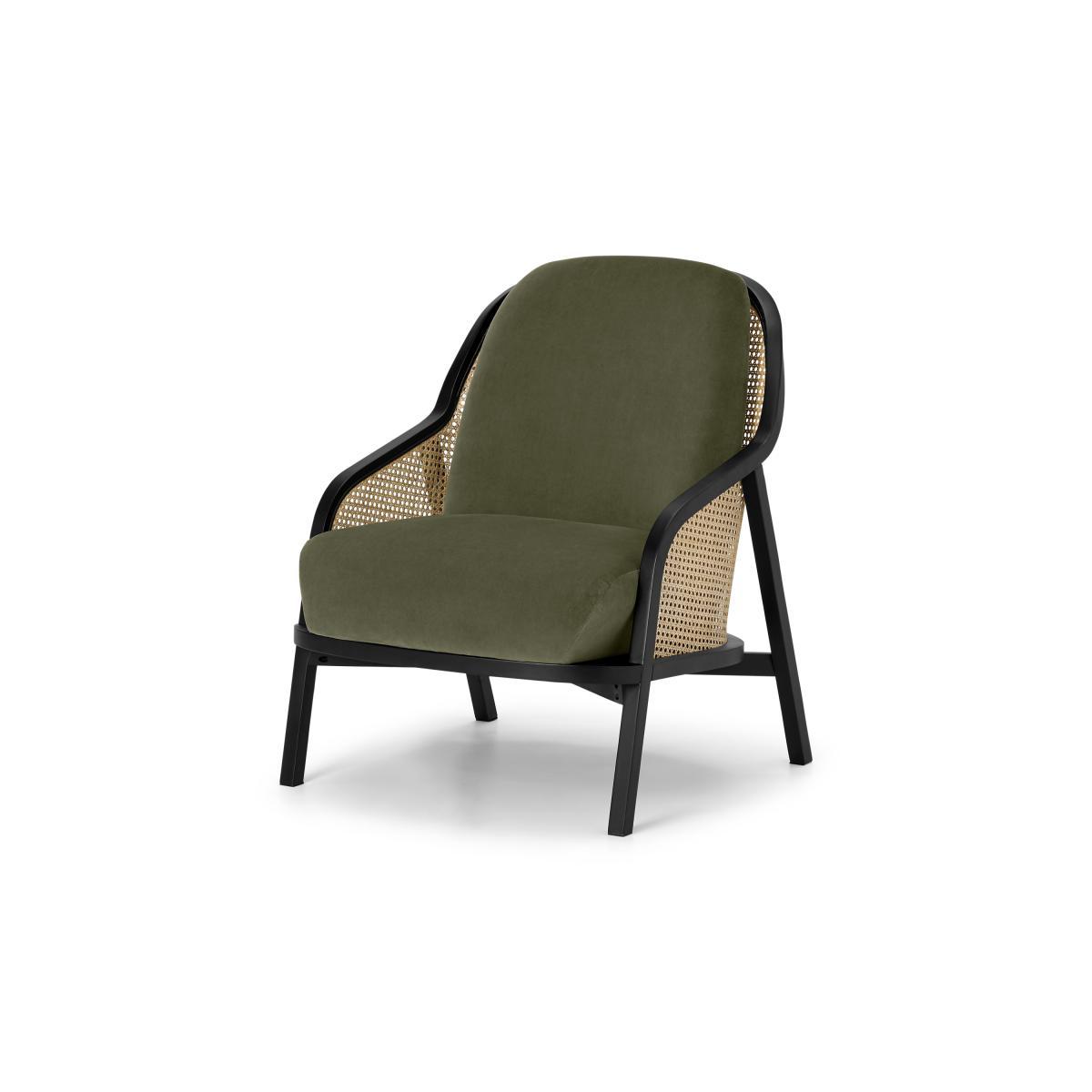 Anakie Accent Armchair, Pistachio Green Velvet – image 3