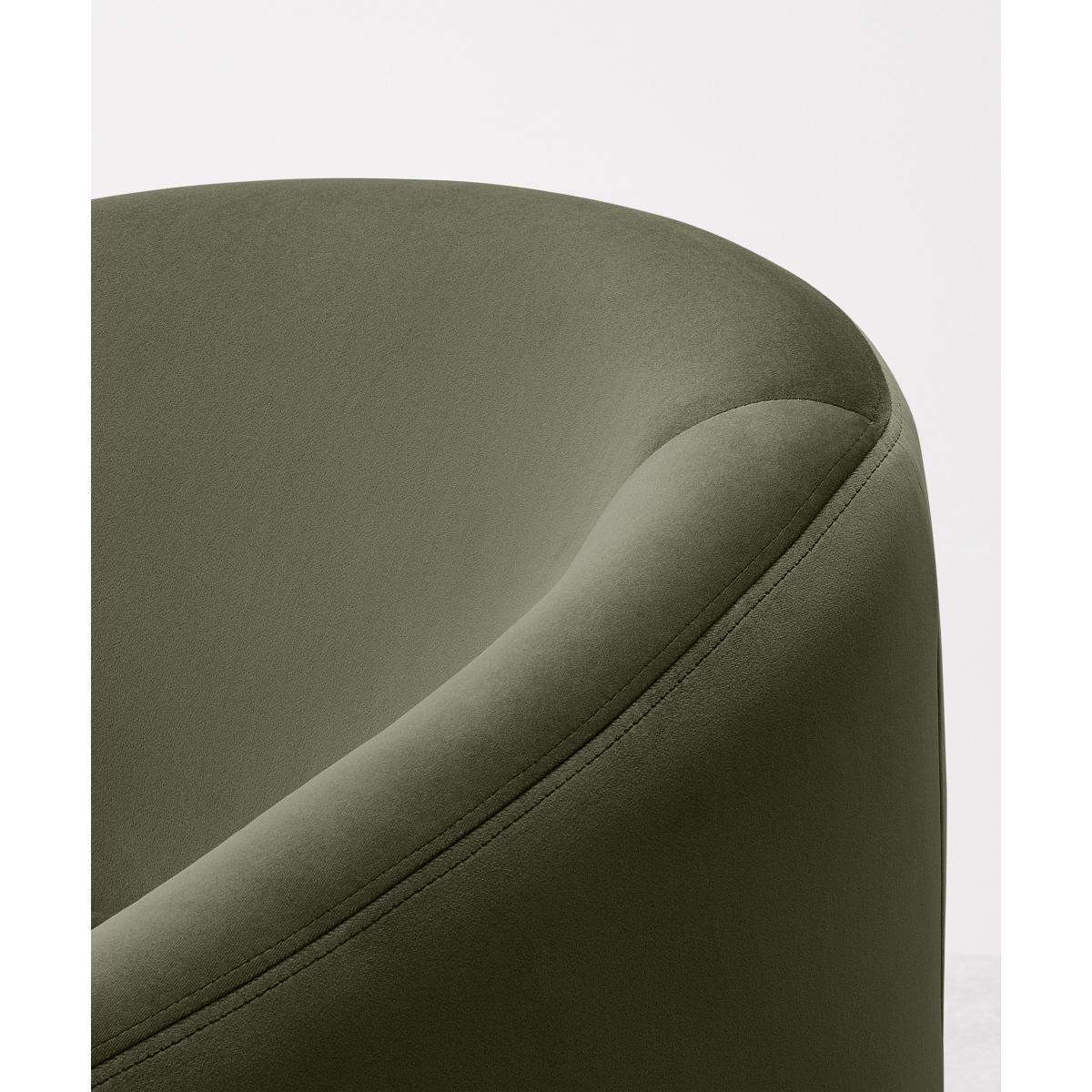 Shona Accent Armchair, Pistachio Green Velvet – image 4