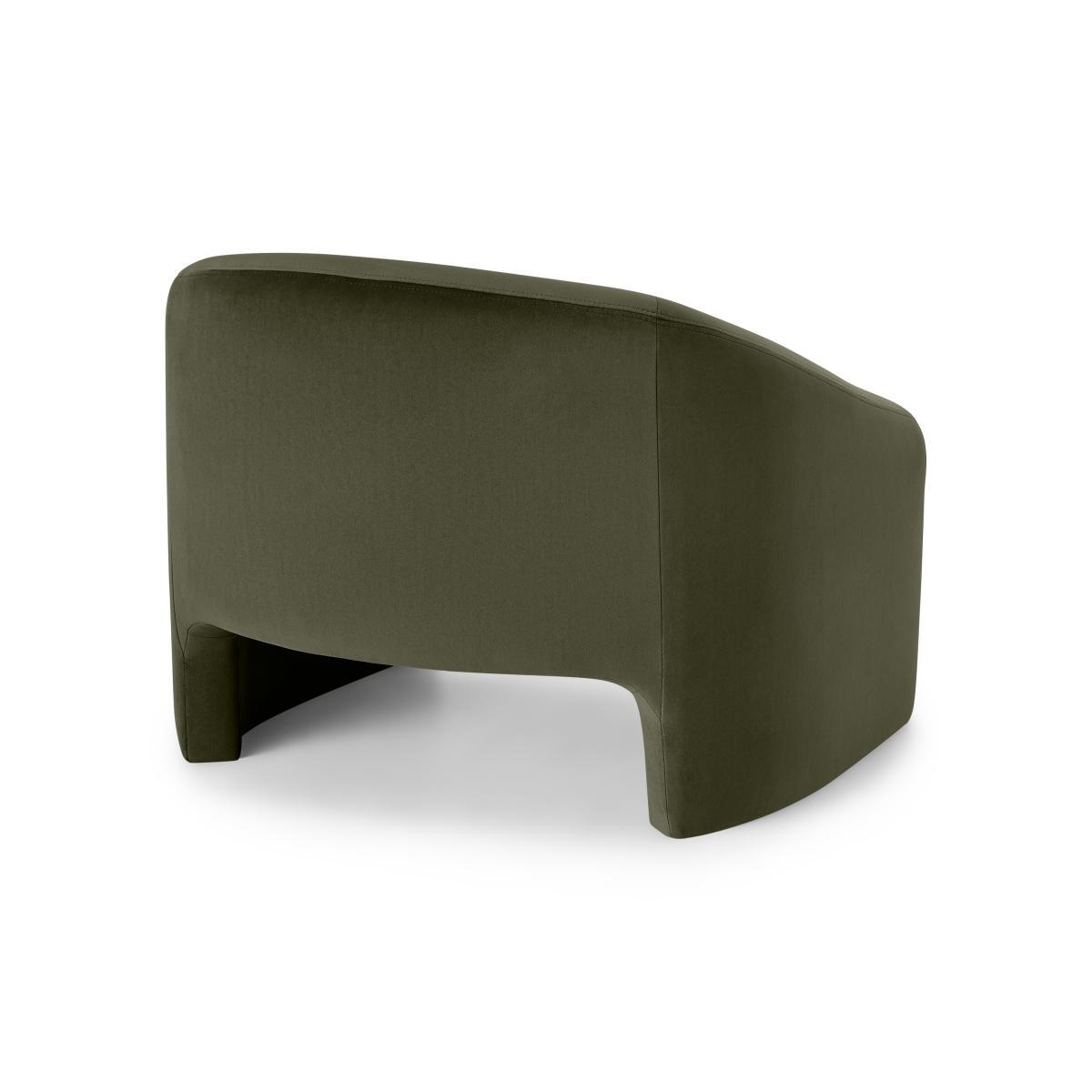 Shona Accent Armchair, Pistachio Green Velvet – image 5