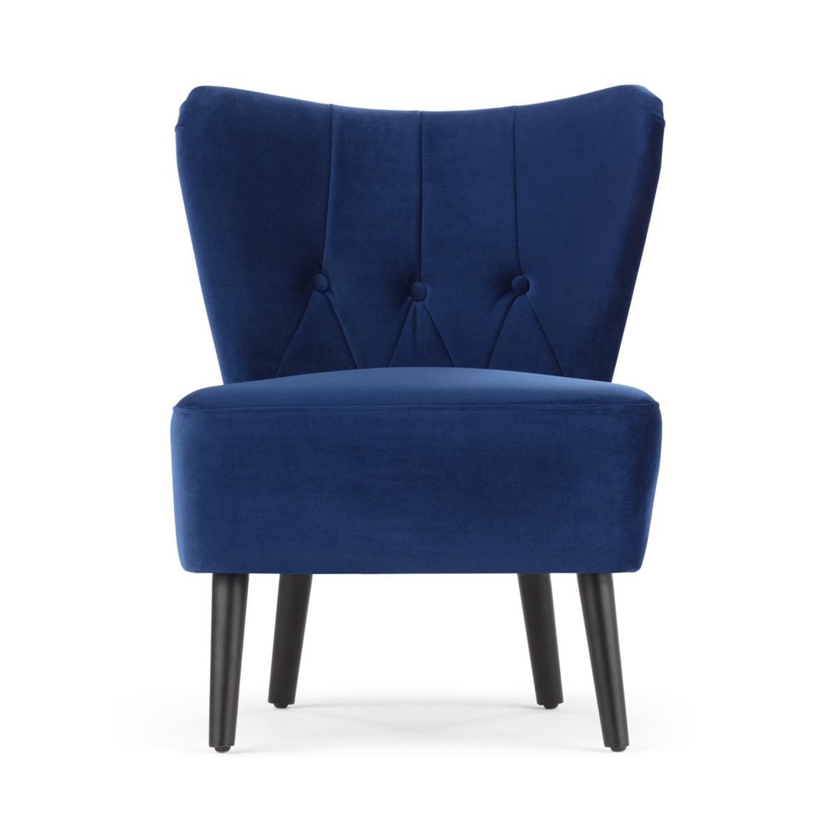 Charley Accent Armchair, Catalina Blue Velvet  – image 2
