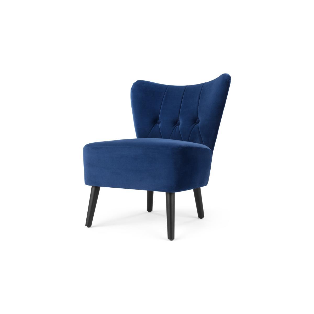 Charley Accent Armchair, Catalina Blue Velvet  – image 3