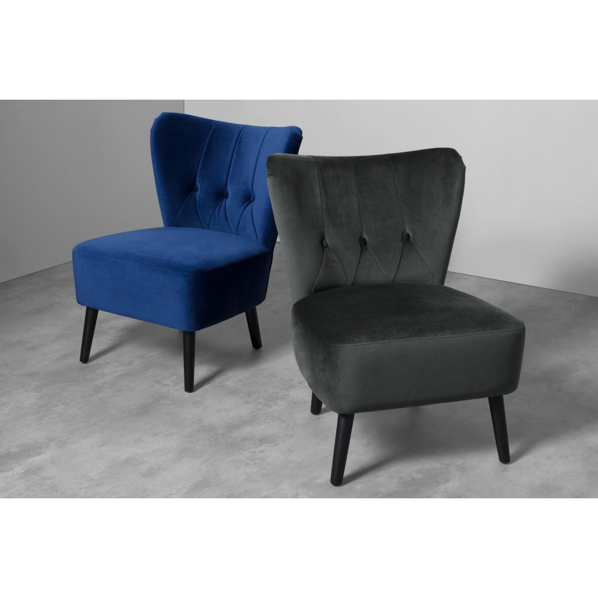 Charley Accent Armchair, Catalina Blue Velvet  – image 8