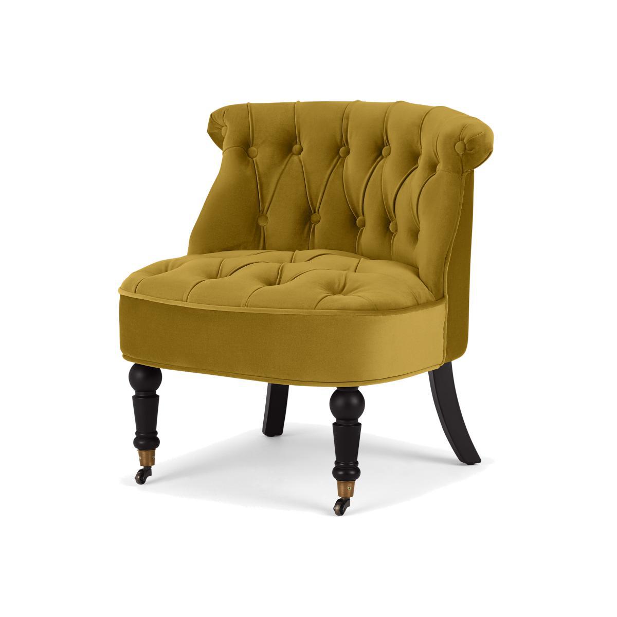 Bouji Accent Chair, Antique Velvet – image 1
