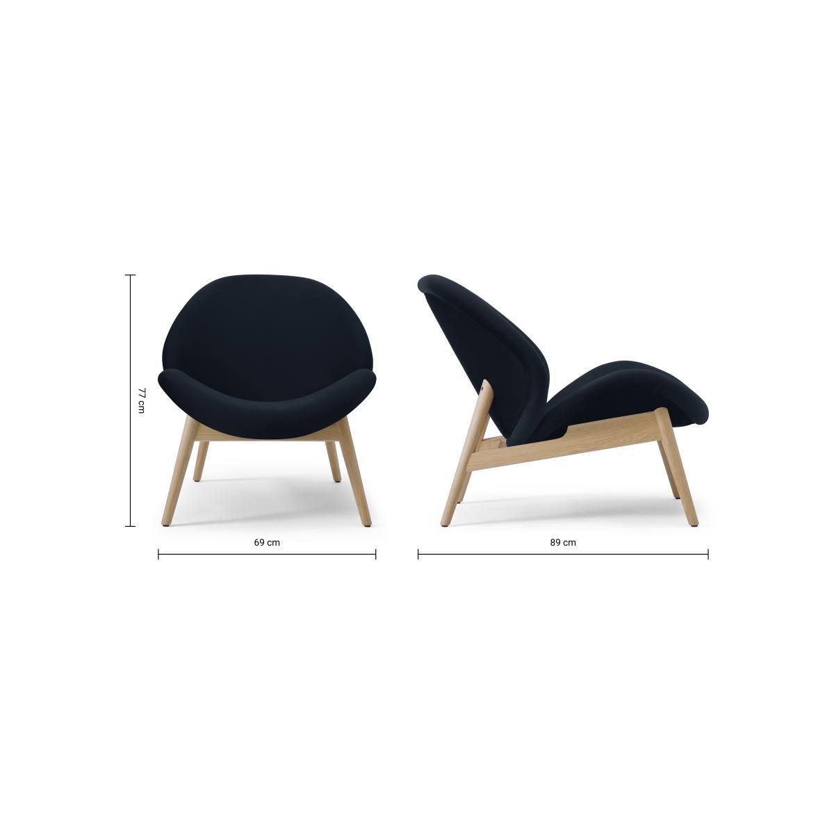 Laluni Accent Armchair, Twilight Blue Velvet – image 7