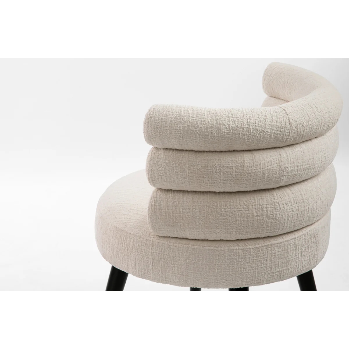 Cooper Dining Chair - Light Taupe Chenille – image 5