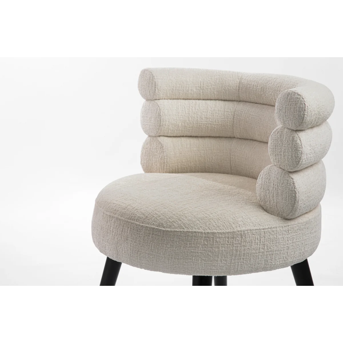 Cooper Dining Chair - Light Taupe Chenille – image 6