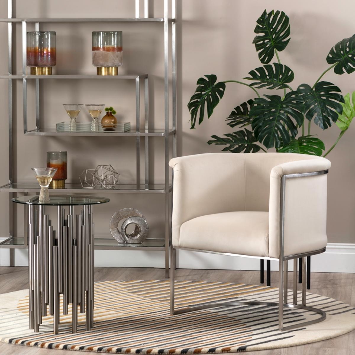 Aria Tub Chair - Chalk – image 2