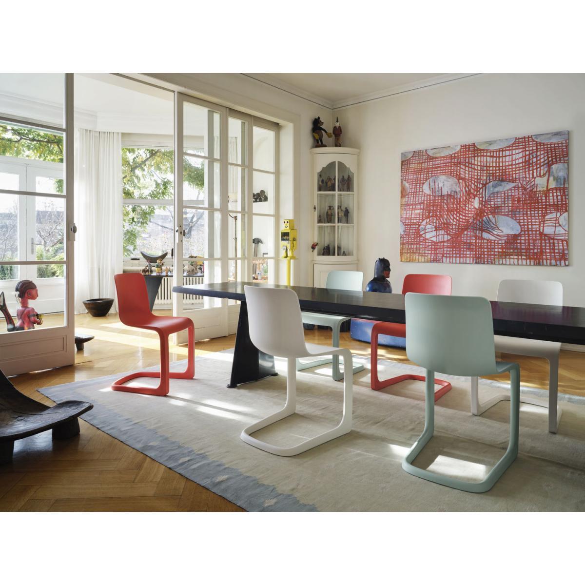 EVO-C Chair - / Polypropylene by Vitra White – image 7