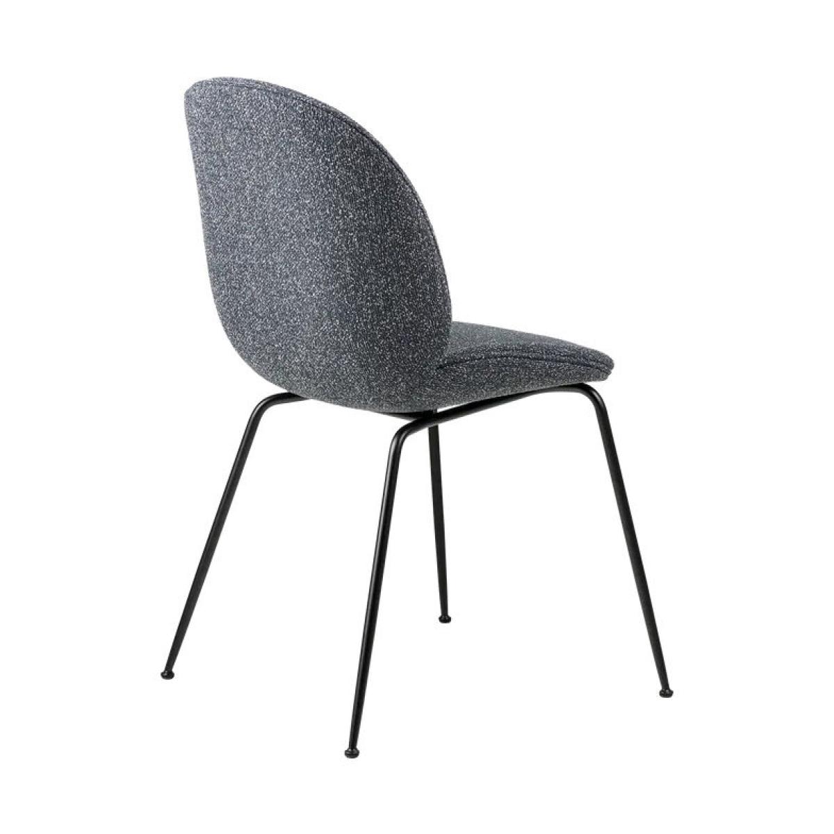 Beetle Padded chair textile grey / Bouclé fabric - Integral padding - Gubi – image 2