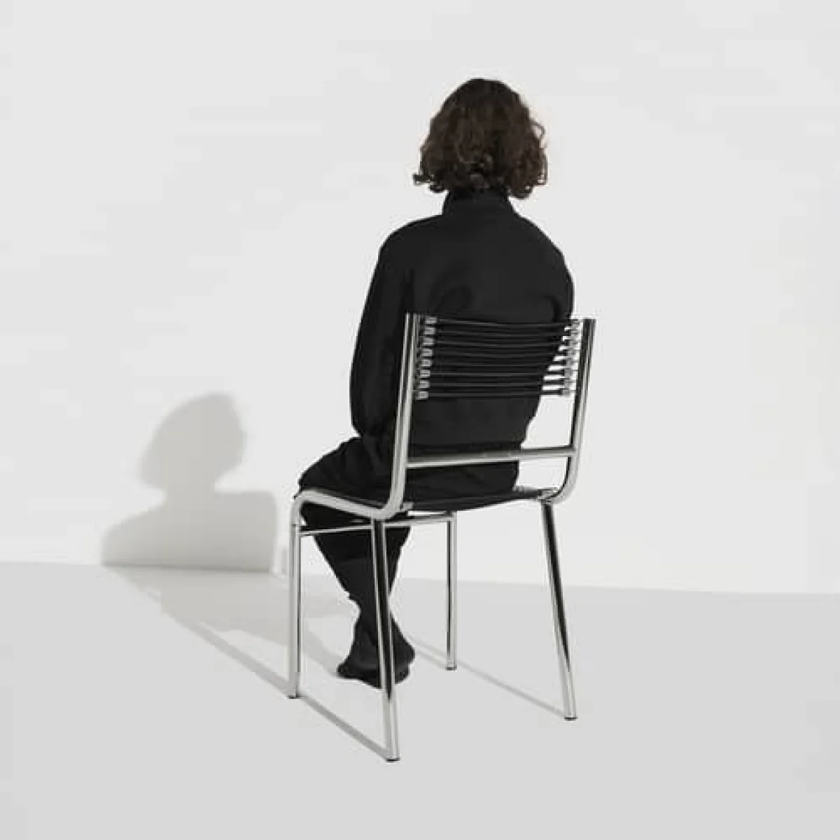 Sandows N°212 Chair textile black / Reissue 1927 - Petite Friture – image 4