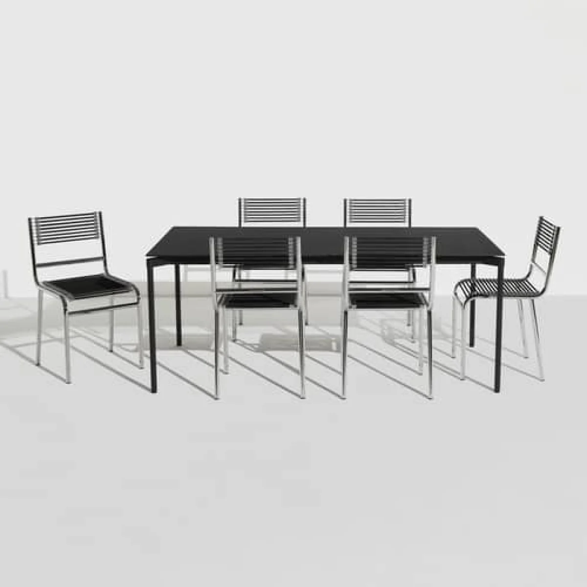 Sandows N°212 Chair textile black / Reissue 1927 - Petite Friture – image 5