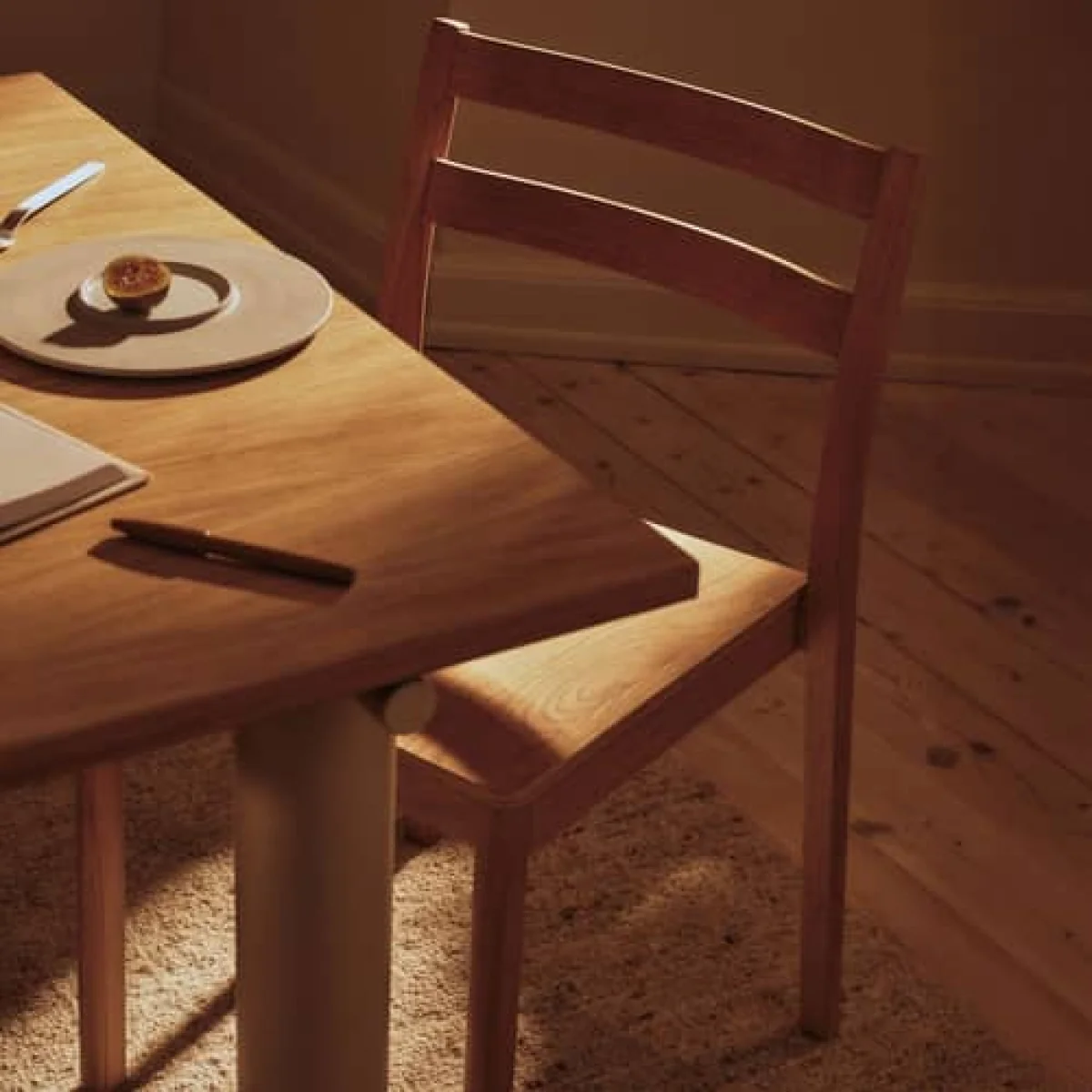 Boda Stacking chair natural wood - Ferm Living – image 4