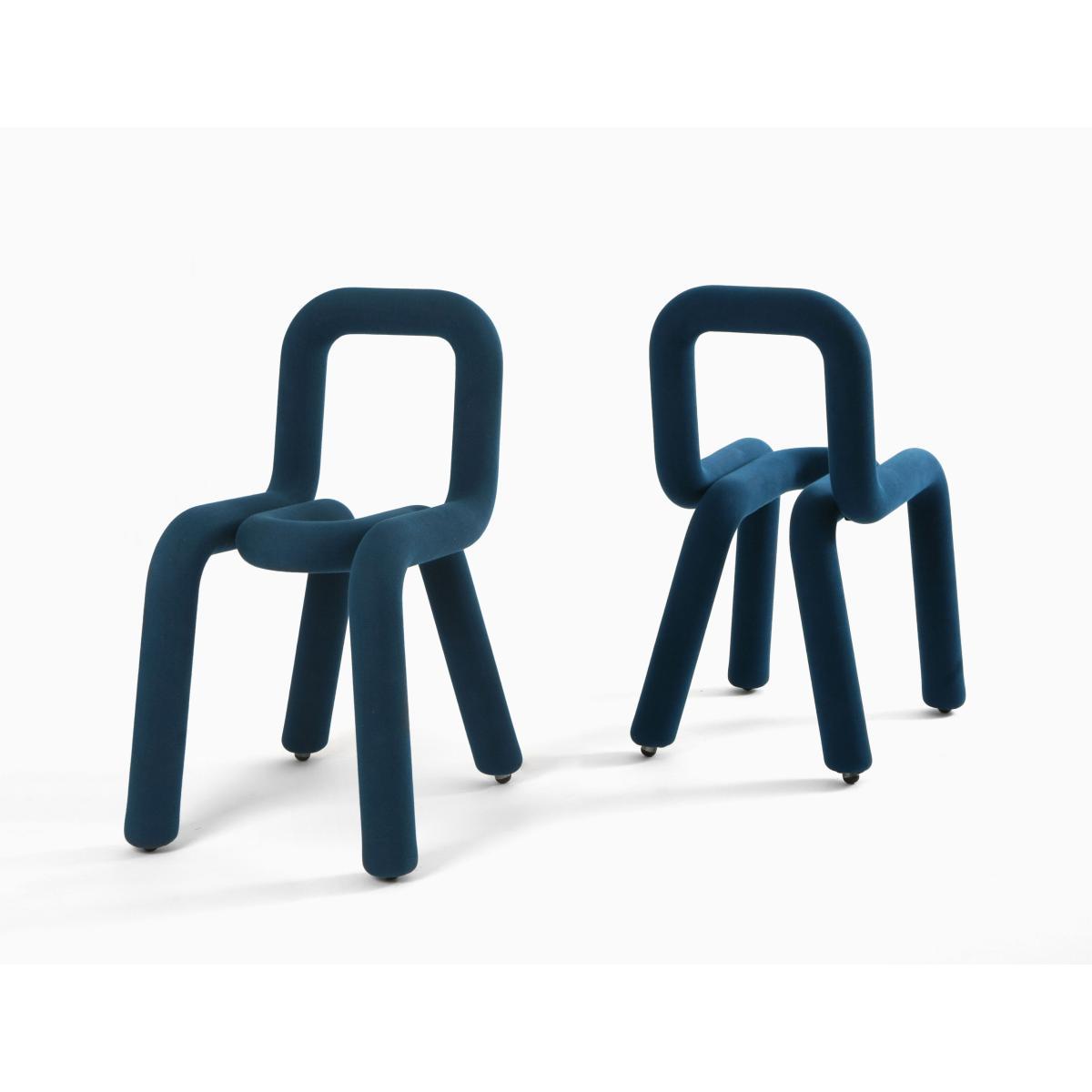 Bold Padded chair - Fabric by Moustache Blue – image 2