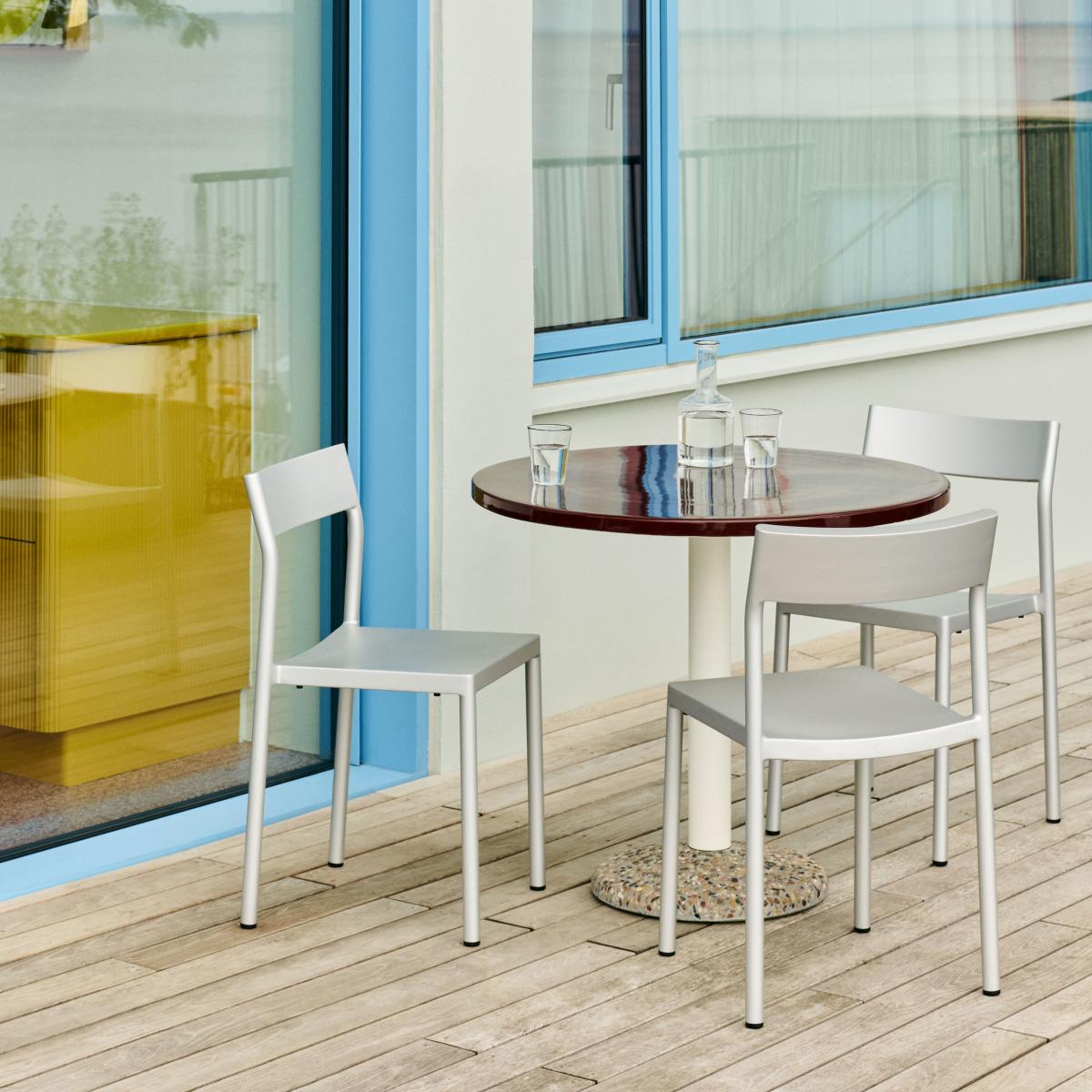 Type Chair Stacking chair metal grey - Hay – image 2