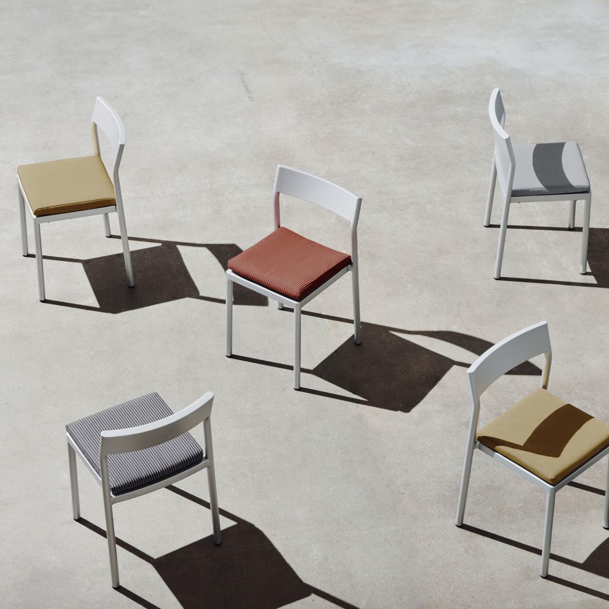 Type Chair Stacking chair metal grey - Hay – image 4