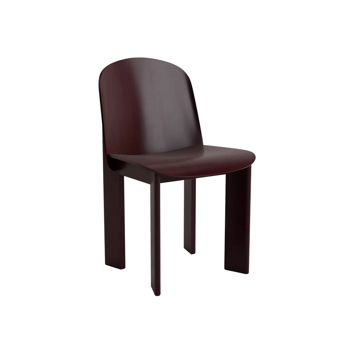 Chisel 65 Chair wood red - Hay – image 1