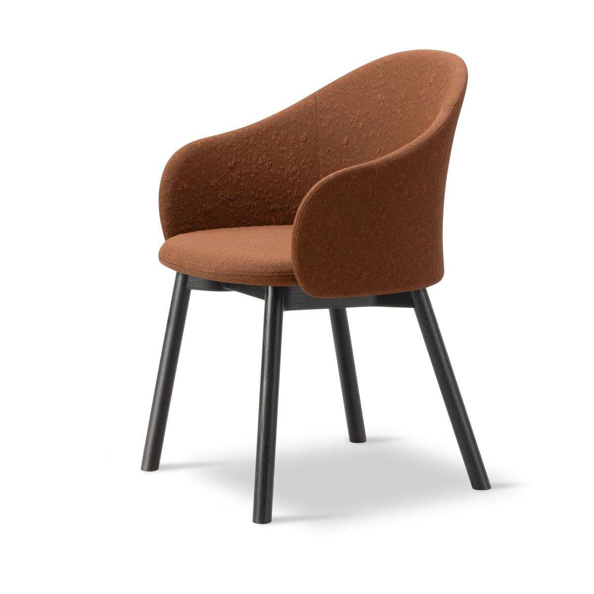 Fredericia Furniture Gomo Armchair armchair wood base Myr 362 - black lacquered oak – image 2