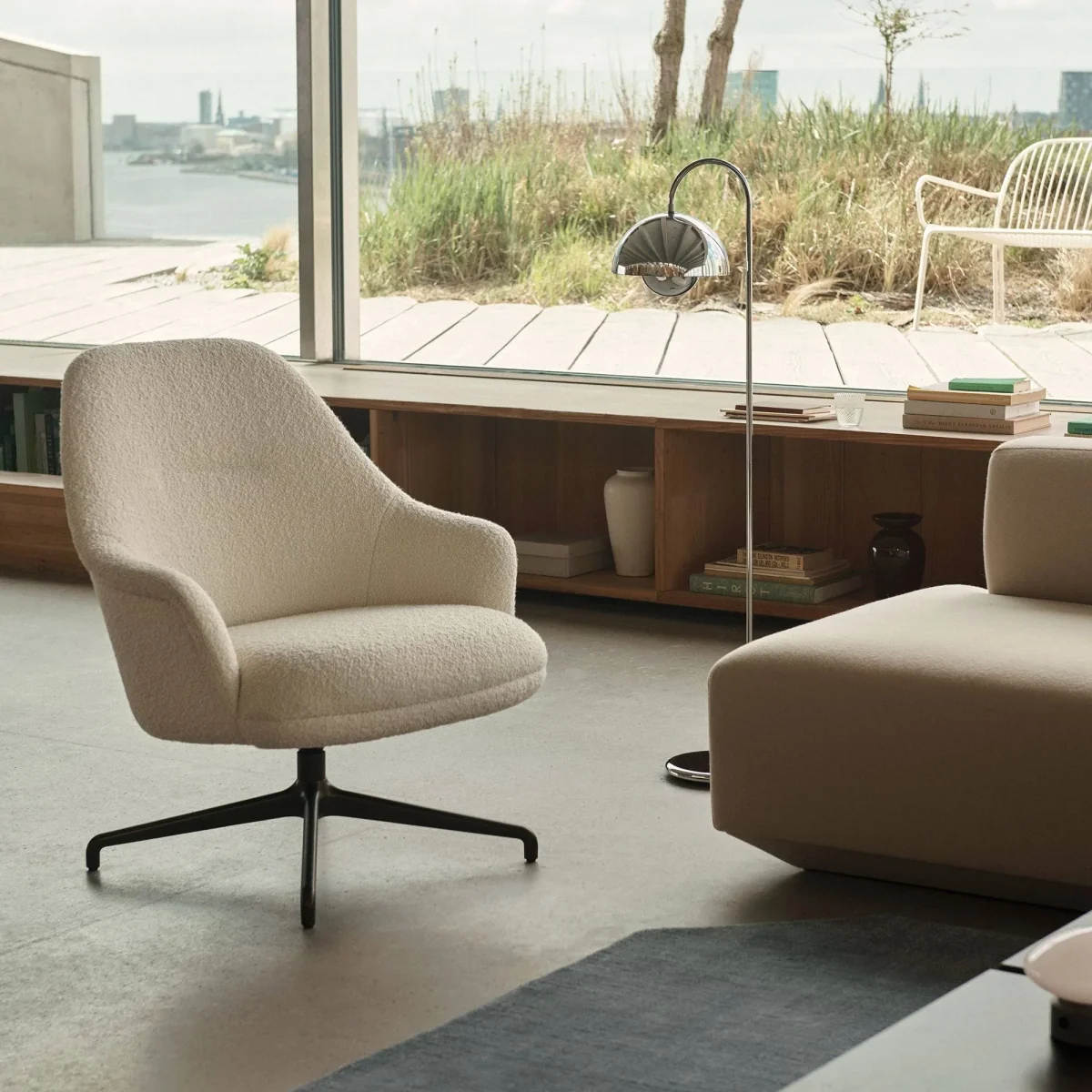 &Tradition Rely HW139 lounge chair Clay 0009-black – image 3